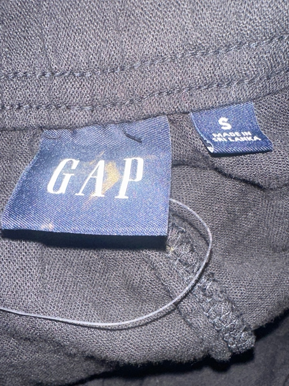 NEW! Gap Black Cotton Gauze Easy Barrel Pants  877646 🩷 - Picture 8 of 8
